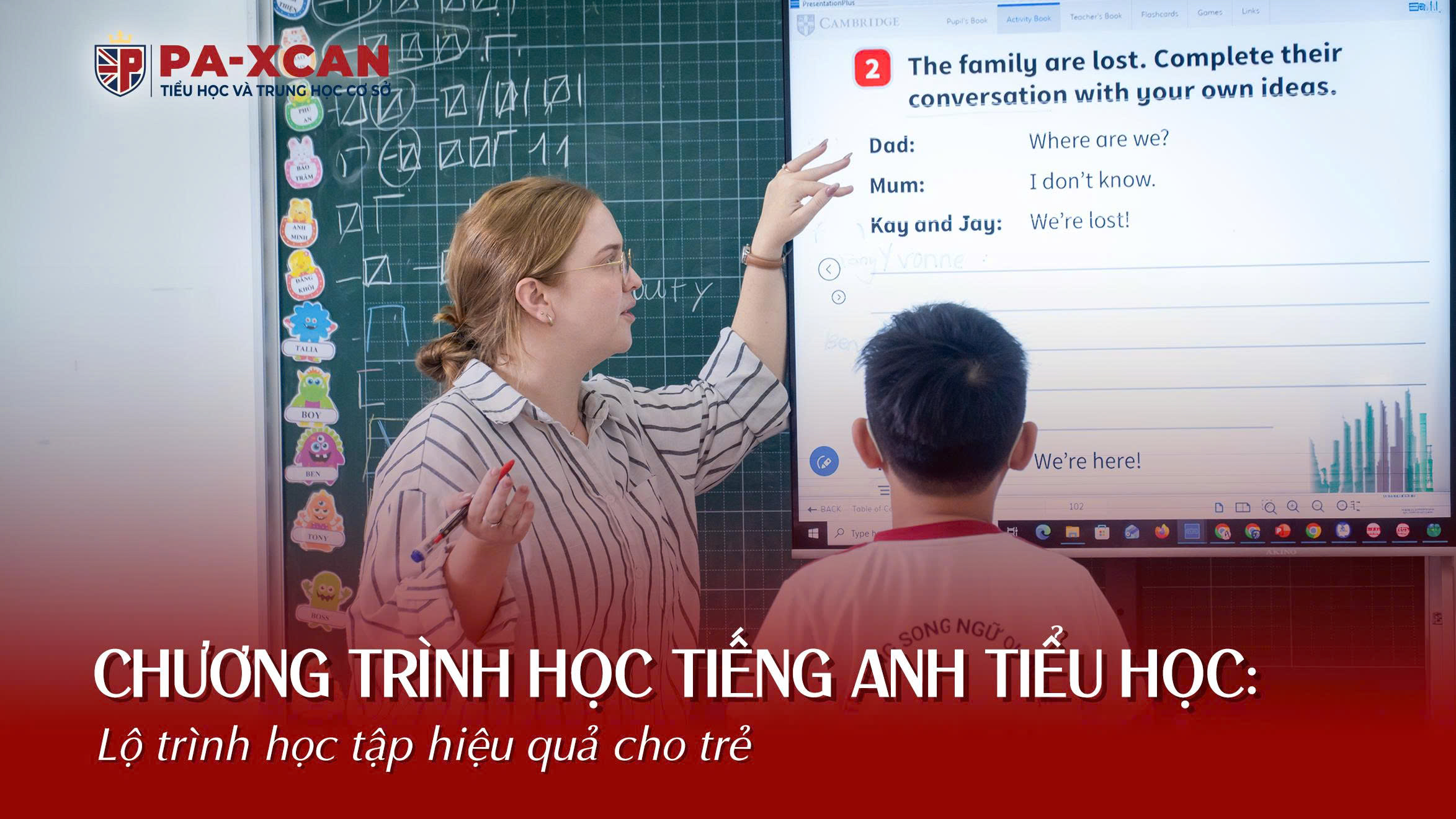 CHƯƠNG TRÌNH HỌC TIẾNG ANH TIỂU HỌC: LỘ TRÌNH HỌC TẬP HIỆU QUẢ CHO TRẺ